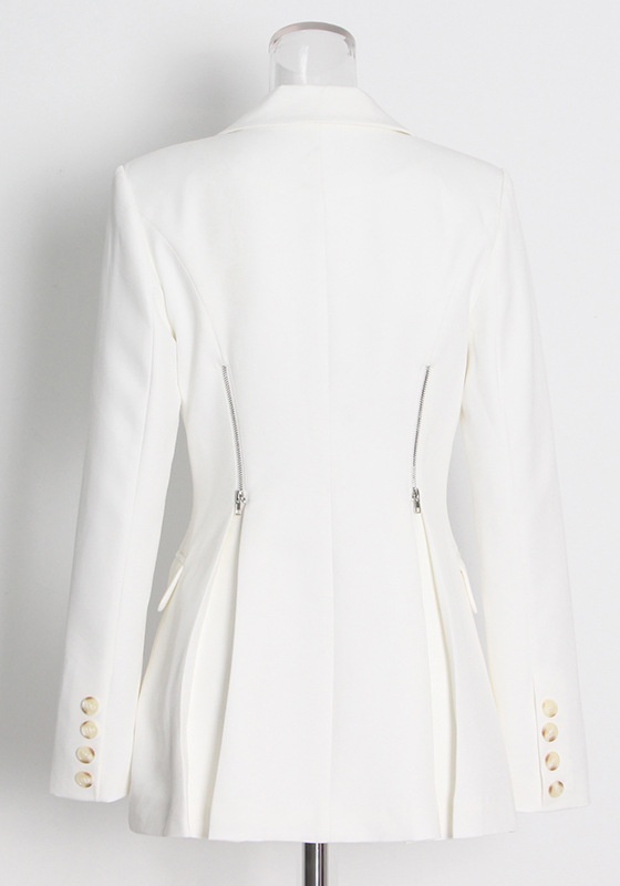 Zipper Open Waist Small Suit Casual Pants