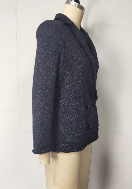 Double Breasted Tweed Blazer​