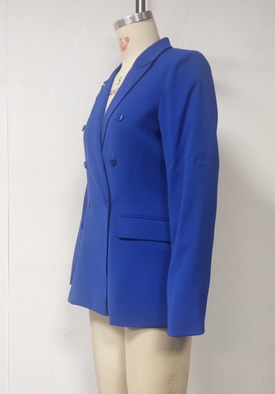 Blue Double Breasted Blazer​