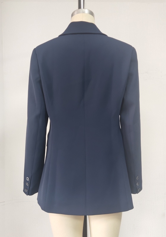 Navy Double Breasted Blazer​