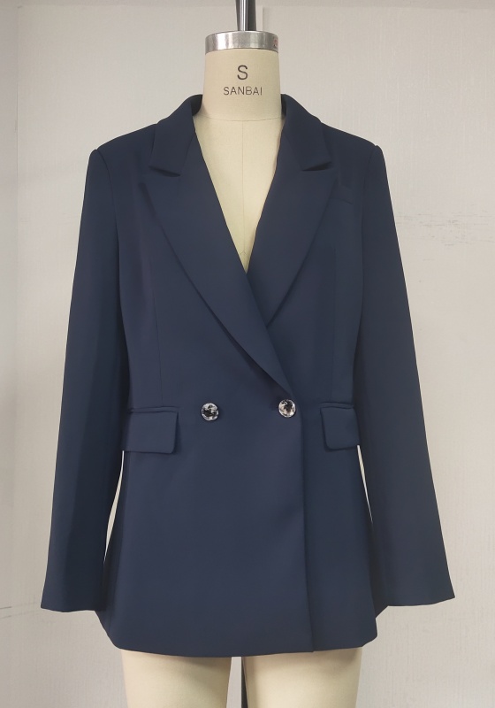 Navy Double Breasted Blazer​