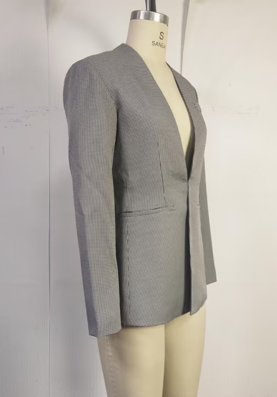 Houndstooth Loose Blazer​
