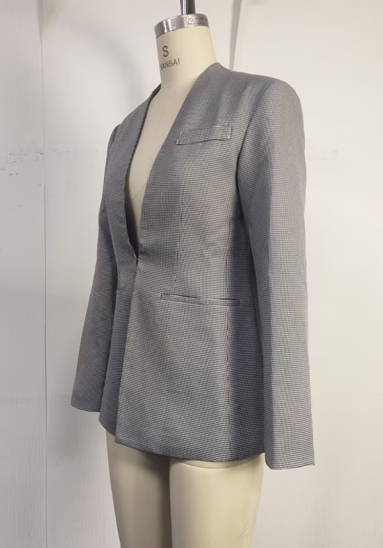 Houndstooth Loose Blazer​