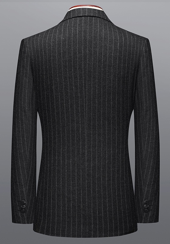 Charcoal Pin-Stripe Suit​
