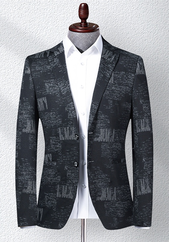 Jacquard Slim Blazer​