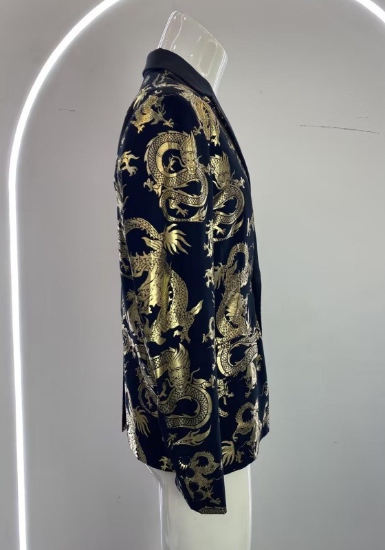 Dragon Double Breasted Blazer​