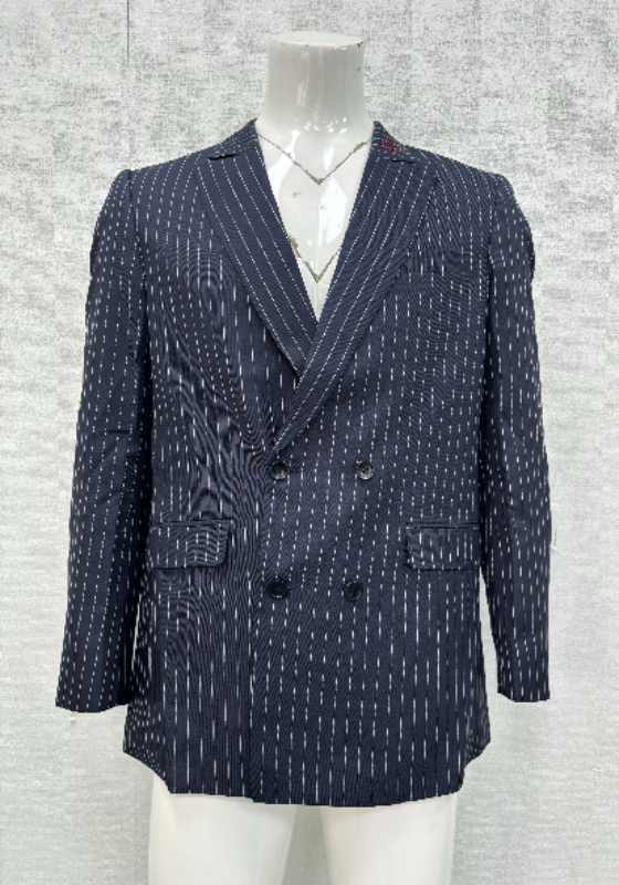 SANBAI Double Breasted Suit Jacket