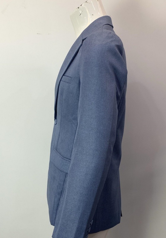 Blue Single Breasted Blazer​