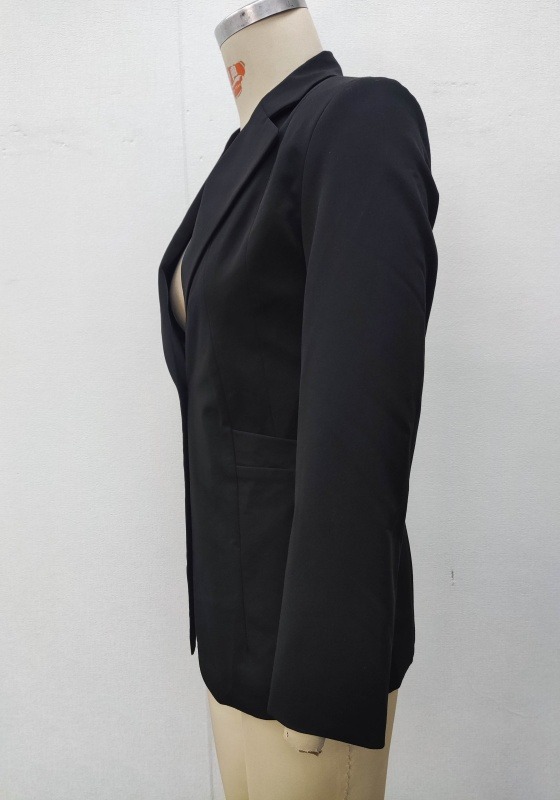 Black Women's Suit Blazer