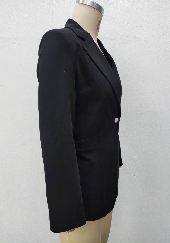 Black Women's Suit Blazer