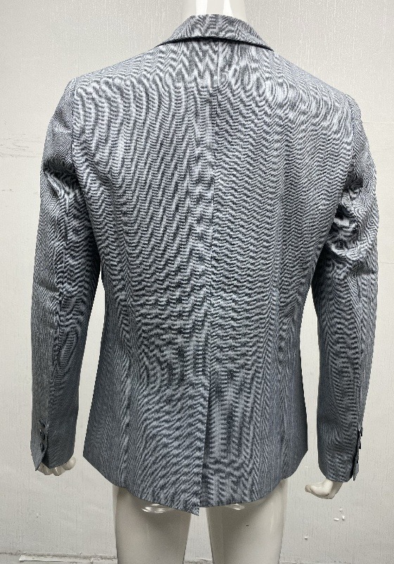 Rib Double Breasted Blazer