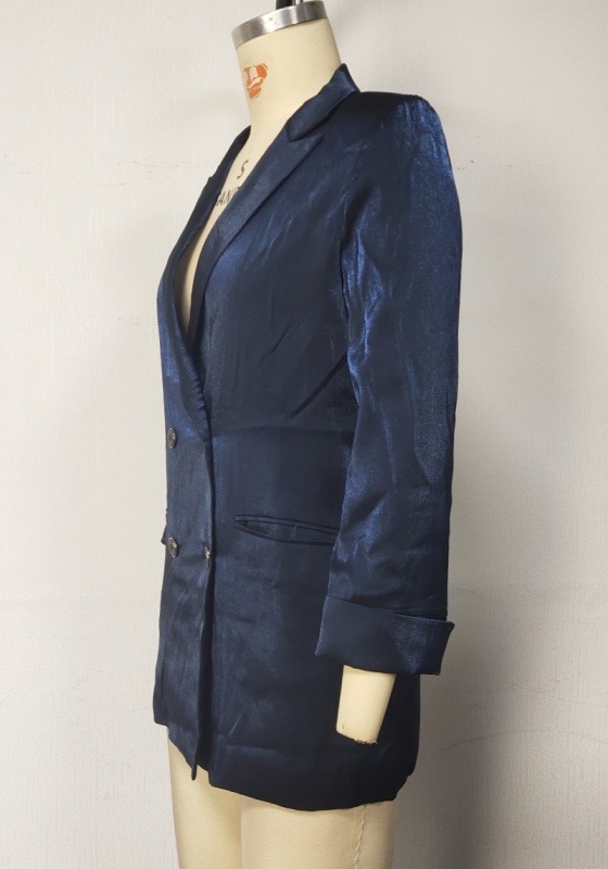 Pocket Double Breasted Blazer