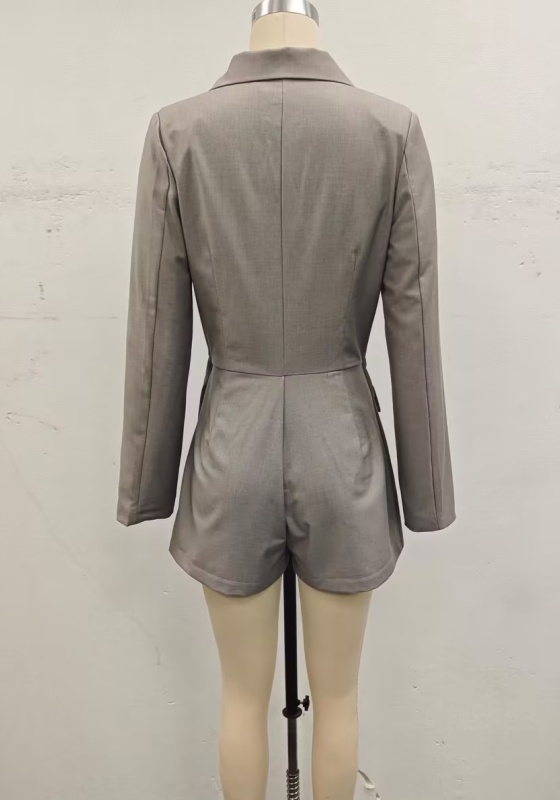 Single Button Slim Fit Blazer