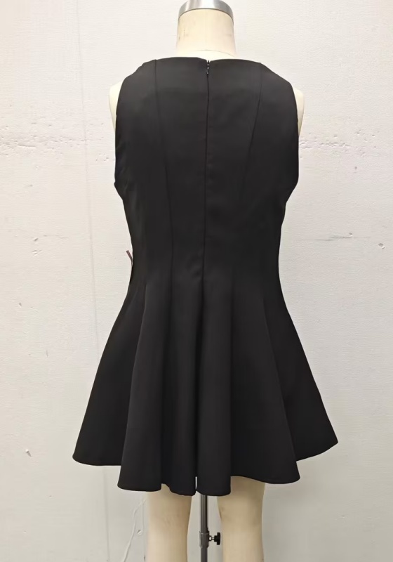 Sleeveless Flare Mini Dress