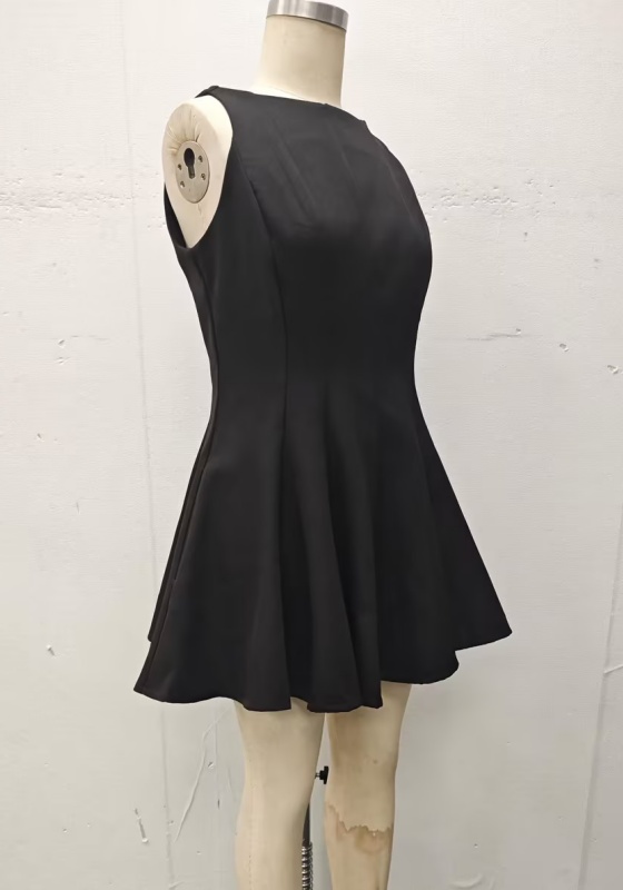 Sleeveless Flare Mini Dress